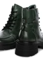 Ghete Dama din piele naturala M5808-2 GREEN | ADVANCER