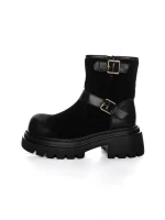 Ghete Dama din piele naturala 2810-2 BLACK | ADVANCER