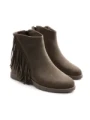 Ghete Dama din piele naturala 963-5 KHAKI | ADVANCER