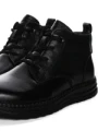 Ghete Dama din piele naturala 2586M BLACK | ADVANCER