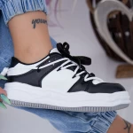 Ženski športni copati XJ16 Črna-Bela | Mei