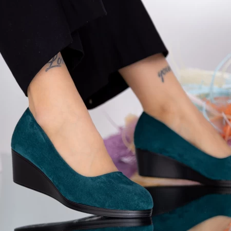Čevlji s platformo C91 Zelena | Fashion