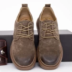 Moški čevlji iz naravnega usnja 3003 Zelena | Mels