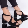 Ženski sandali z debelo peto YXD20 Črna | Mei