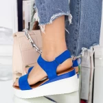 Ženski sandali s platformo PT27 Modra | Mei