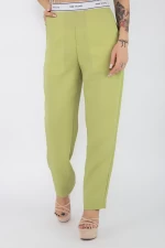 Ženske hlače MFFS12081 Zelena | Fashion