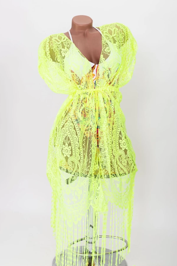 Obleka za plažo 203-1 Neon Zelena | Meina