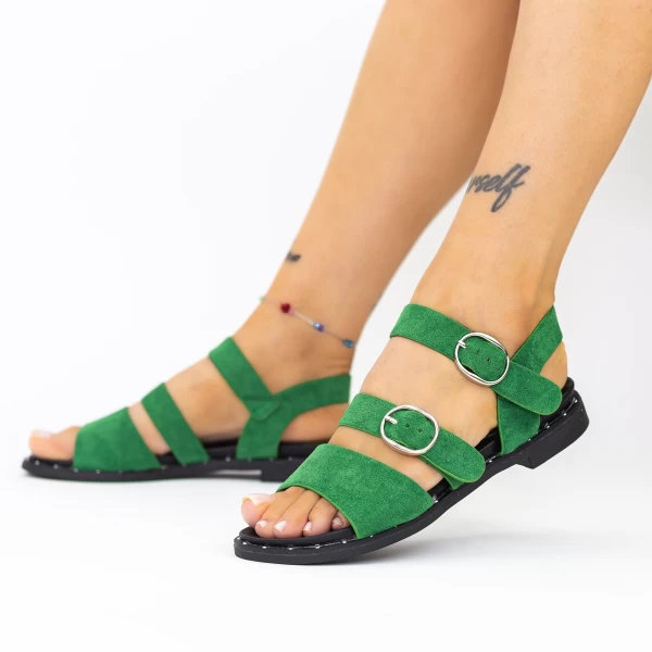 Ženske sandale LM366 Zelena | Mei