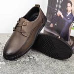 Moški čevlji iz naravnega usnja W2101 Siva | Mels