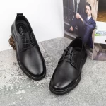 Moški čevlji iz naravnega usnja W2301 Črna | Mels