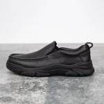 Moški čevlji iz naravnega usnja B32325 Črna | Mels