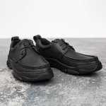 Moški čevlji iz naravnega usnja B32323 Črna | Mels
