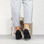 Čevlji z debelo peto B671 Črna | Fashion