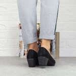 Čevlji z debelo peto Q125 Črna | Meiyanin