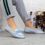 Ženski baletni čevlji W10A Svetlo Modra | Meiyanin