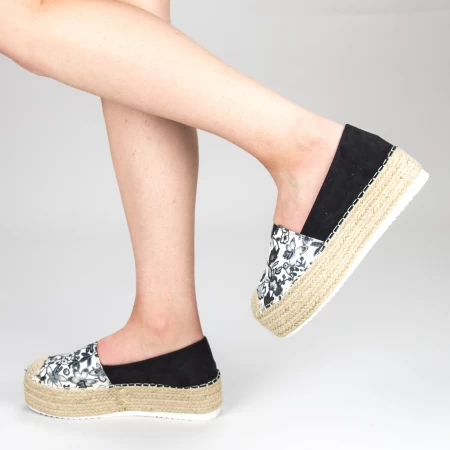 Ženski casual čevlji s platformo FS6 Črna | Mei