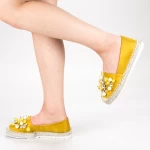 Ženski casual čevlji L626 Rumena | Sweet Shoes