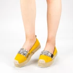 Ženski casual čevlji s platformo BL0003 Rumena | Botinelli