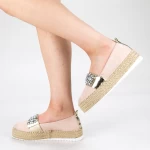Ženski casual čevlji s platformo BL0003 Bež | Botinelli