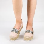 Ženski casual čevlji s platformo BL0003 Bež | Botinelli