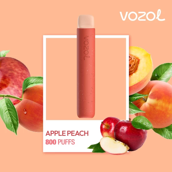 Elektronska nargila za enkratno uporabo STAR800 Apple Peach | Vozol