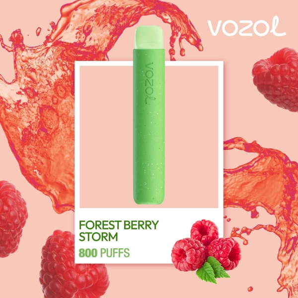 Elektronska nargila za enkratno uporabo STAR800 Forest Berry Storm | Vozol