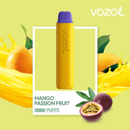 Elektronska nargila za enkratno uporabo STAR3000 Mango Passion Fruit | Vozol