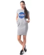 Ženska obleka 8121 NASA Svetlo Siva | Adrom