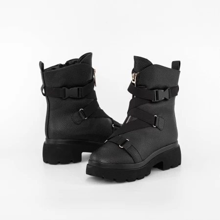 Ženski gležnjarji 2MX502 Črna | Mei