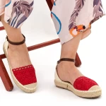 Ženske sandale HJ3 Rdeča | Mei