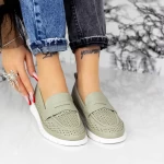 Ženski casual čevlji 2KM2 Zelena | Mei