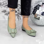 Ženski baletni čevlji 6088 Zelena | Formazione