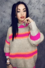 Ženski pulover 6127-2 Večbarvena | Anita Roberto