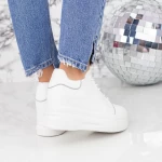 Ženski športni copati s platformo 2SZ6 Bela | Mei