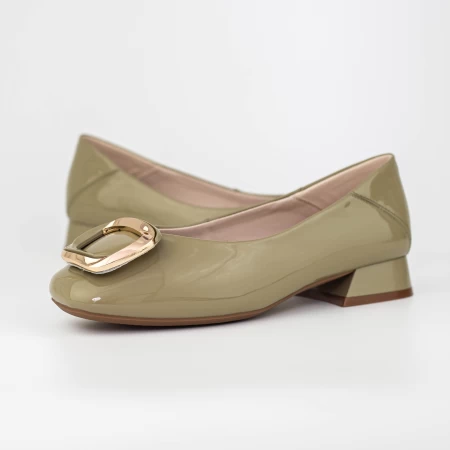 Ženski baletni čevlji 1595-1 Zelena | Formazione