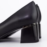 Čevlji z debelo peto K4365-3786A Črna | Jose Simon