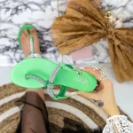 Ženske sandale 2Q2 Zelena | Mei