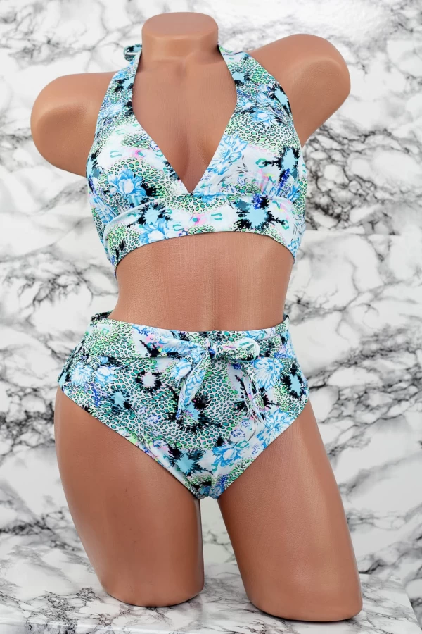Ženski 2-delni kopalka F56-2 Modra | Meina
