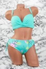 Ženski 2-delni kopalka L16-1 Turkizna | Meina