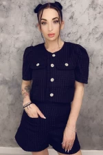 Ženska bluza EC706 Črna | Kikiriki