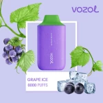 Elektronska nargila za enkratno uporabo STAR6000 ALOE GRAPE | VOZOL