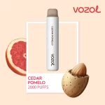 Elektronska nargila za enkratno uporabo STAR2000 CEDAR POMELO | VOZOL