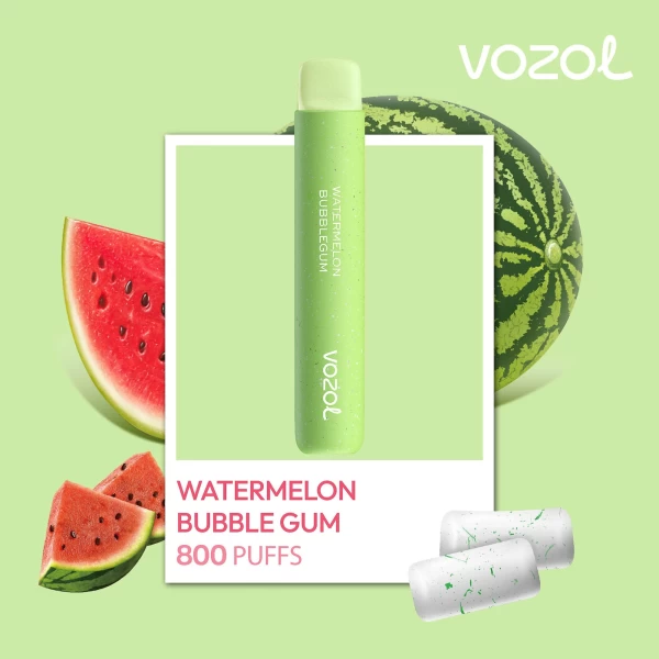 Elektronska nargila za enkratno uporabo STAR800 WATERMELON BUBBLEGUM | VOZOL