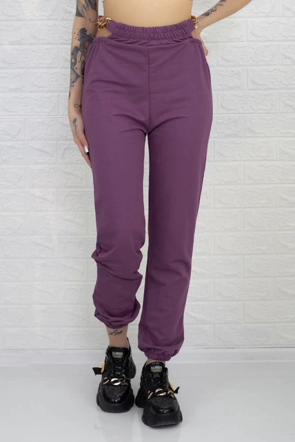 Ženske hlače 3010 Vijolična | Pink Boss