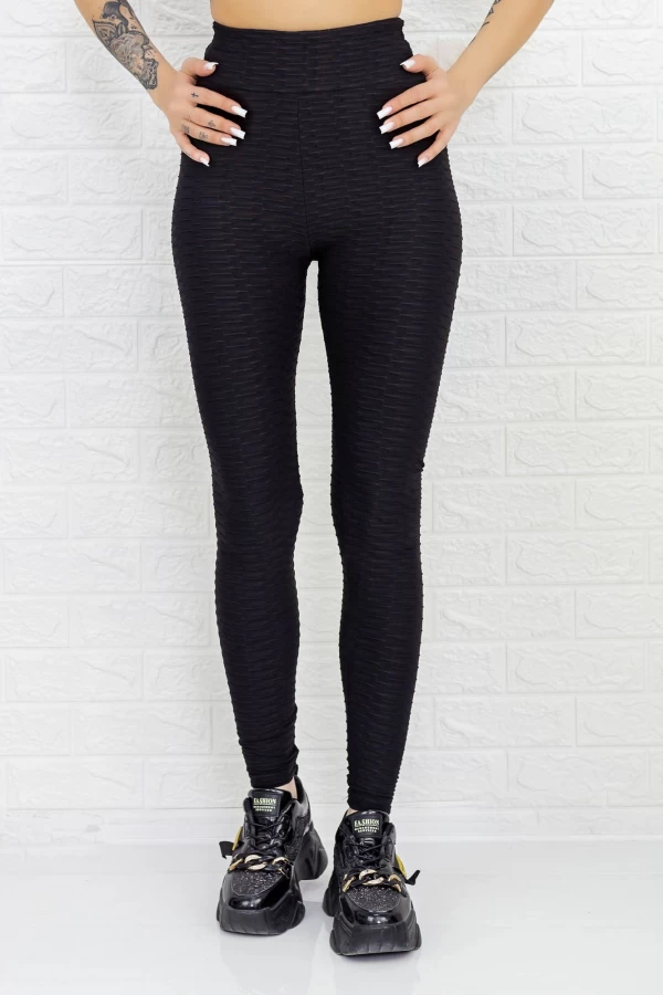 Ženske hlačne nogavice 1401 Črna | Fashion