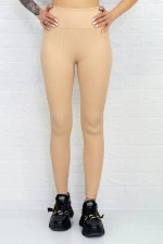 Ženske hlačne nogavice HC44 Bež | Fashion