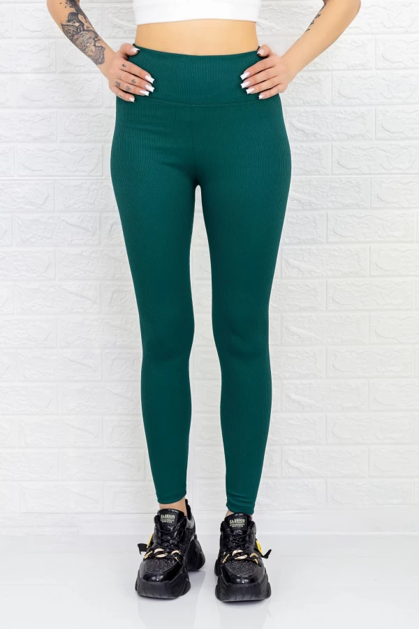 Ženske hlačne nogavice HC44 Zelena | Fashion