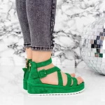Ženske sandale 2YSD10 Zelena | Mei