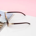 Ženska sončna očala 20306 Zlata-Rjava | Fashion