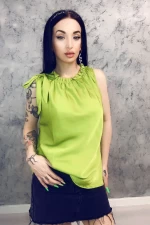 Ženska bluza 1531 Svetlo Zelena | Bella